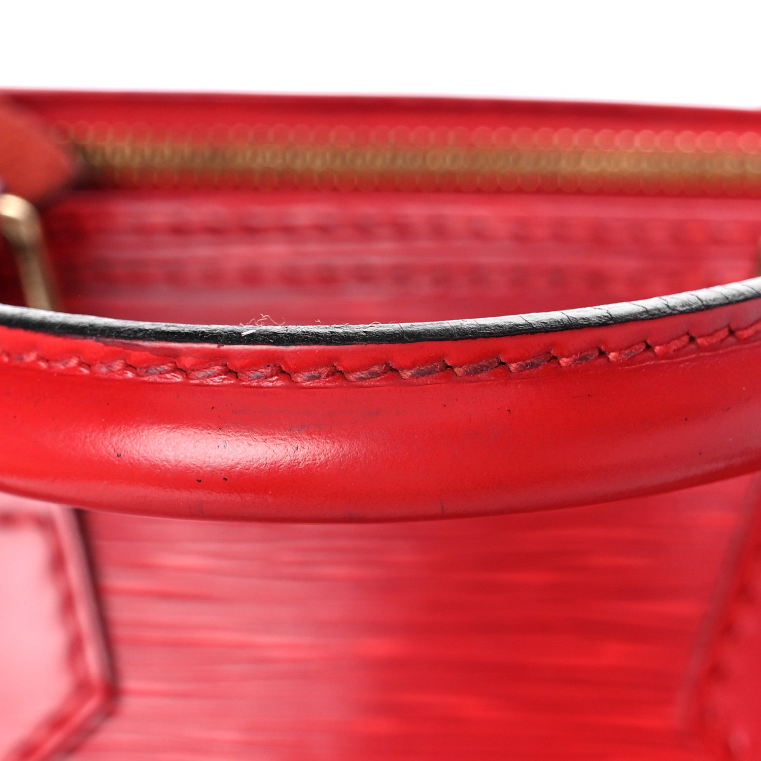 Louis Vuitton Epi Speedy 25 Castillan Red 13 of 15