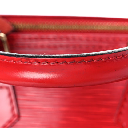 Louis Vuitton Epi Speedy 25 Castillan Red 13 of 15