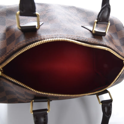 Louis Vuitton Damier Ebene Speedy Bandouliere 25 7 of 8