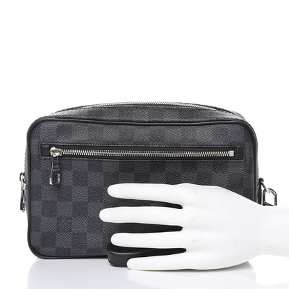 Louis Vuitton Damier Graphite Kasai Clutch 2 of 10