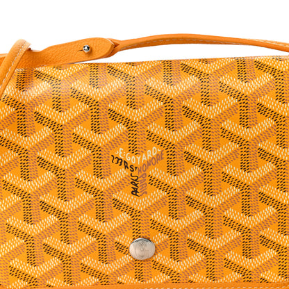 Goyard Goyardine Plumet Wallet Clutch Yellow 7 of 9
