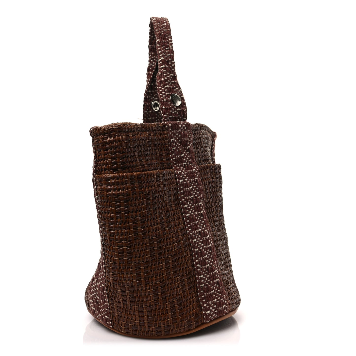 Woven Straw Saxo PM Tote