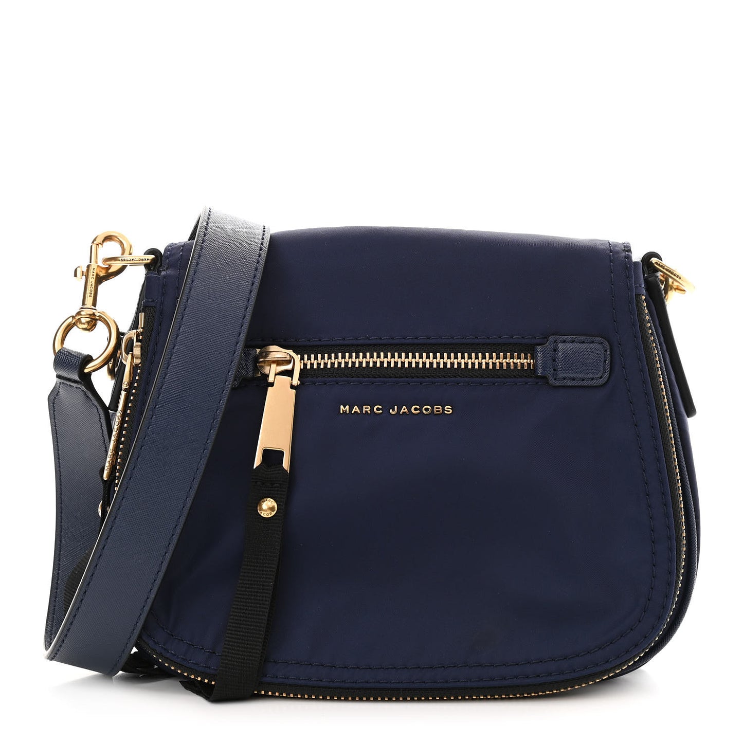 Nylon Small Trooper Nomad Saddle Bag Navy