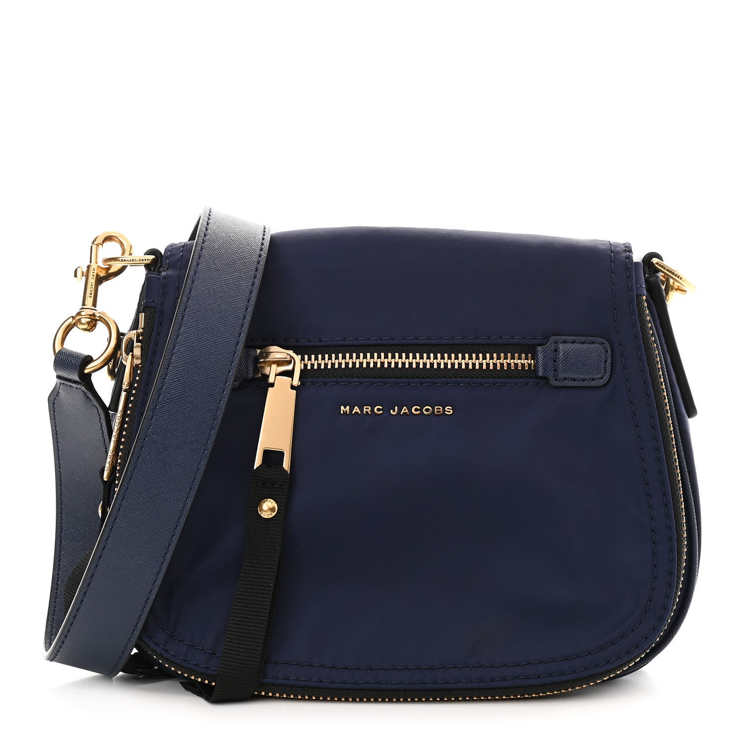 Marc Jacobs Nylon Small Trooper Nomad Saddle Bag Navy 1 of 11