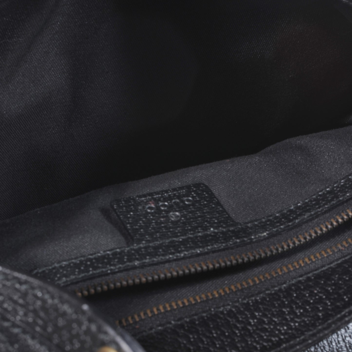 Monogram Studded Pelham Runway Flap Bag Black