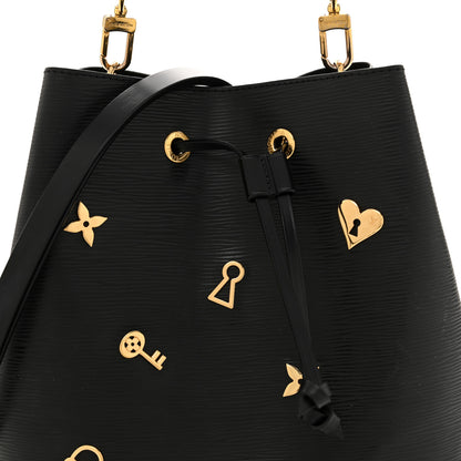 Louis Vuitton Epi Love Lock Neonoe Black 8 of 12