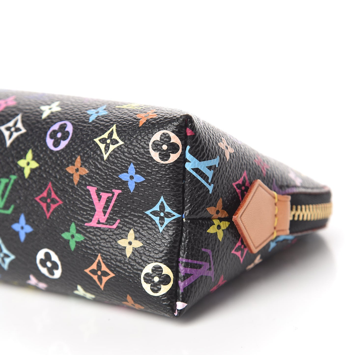 Monogram Multicolor Cosmetic Pouch Black Grenade