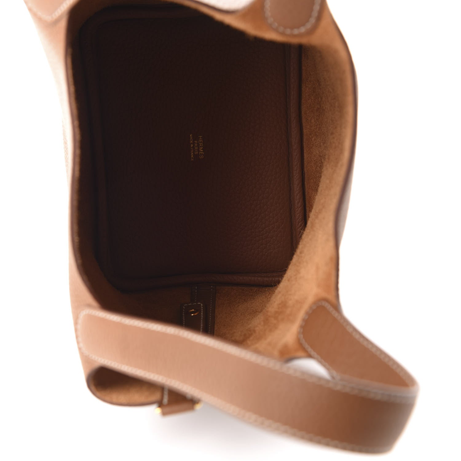 Hermes Taurillon Clemence Picotin Lock 18 PM Gold 5 of 11