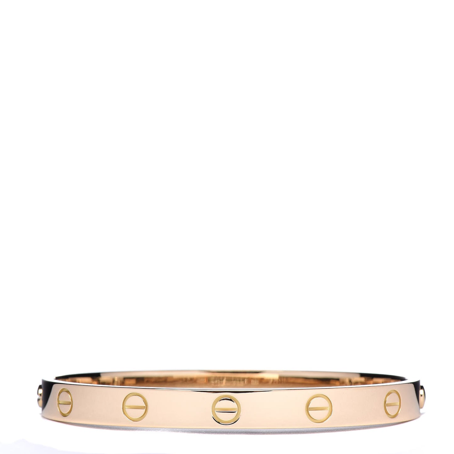 18K Yellow Gold LOVE Bracelet 17