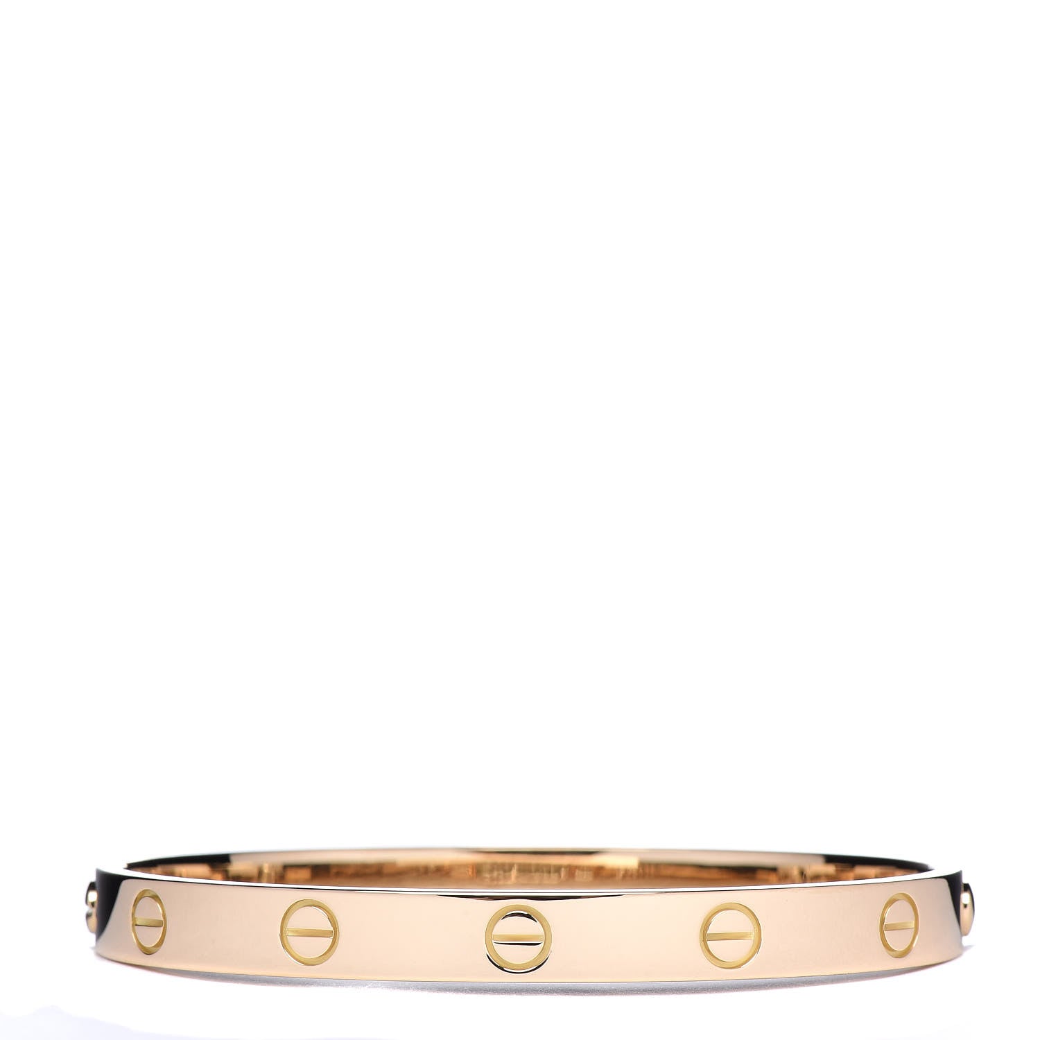 Cartier 18K Yellow Gold LOVE Bracelet 17 3 of 4