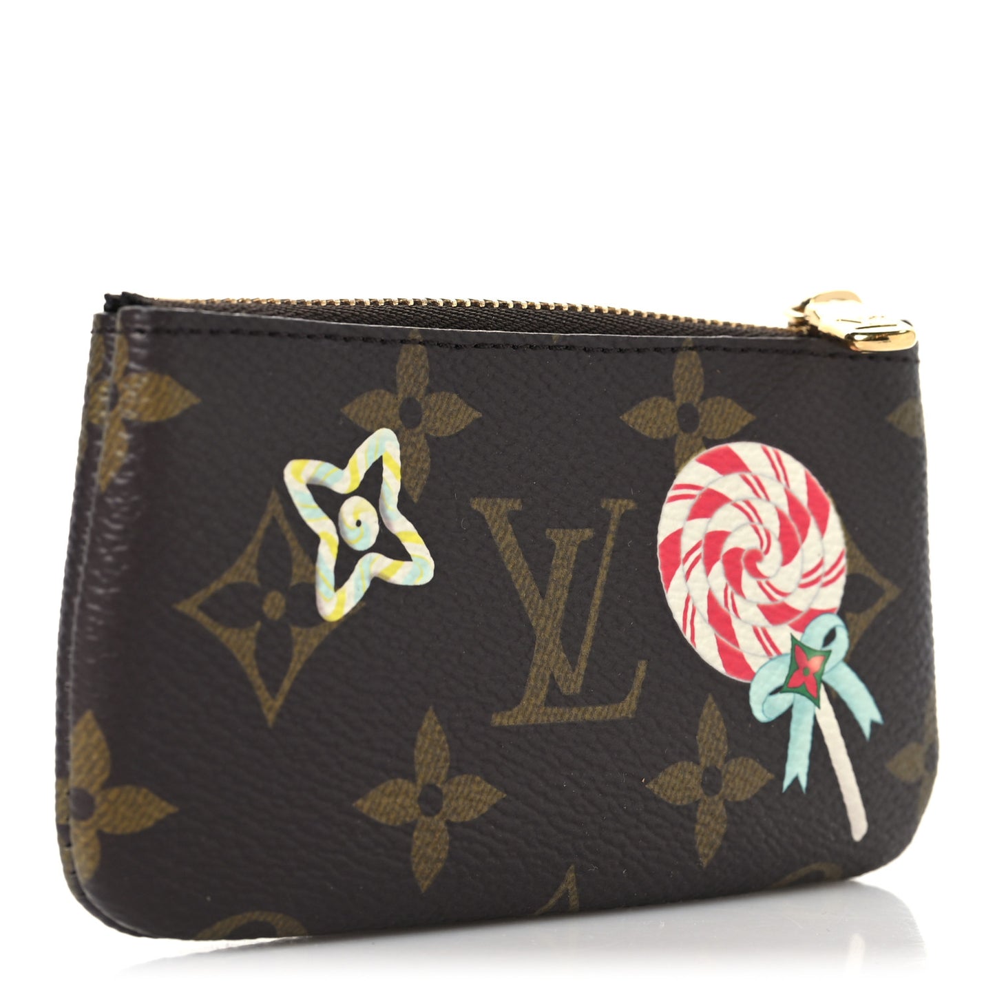 Monogram 2024 Christmas Animation Candy Factory Key Pouch Candy Red