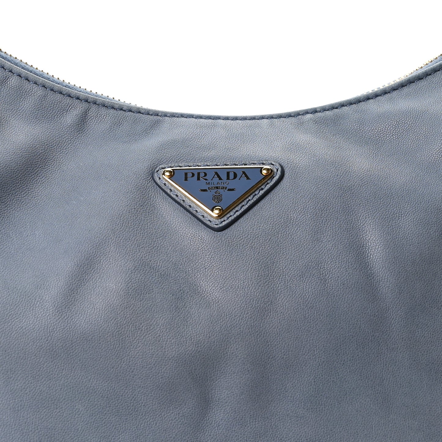 Nappa Large Explore Shoulder Bag Aviation Blue