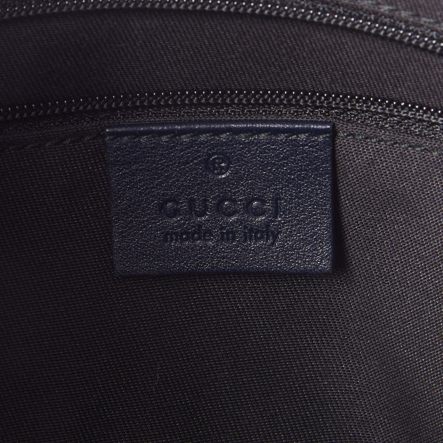 GG Plus Monogram Medium Flat Messenger Bag Navy