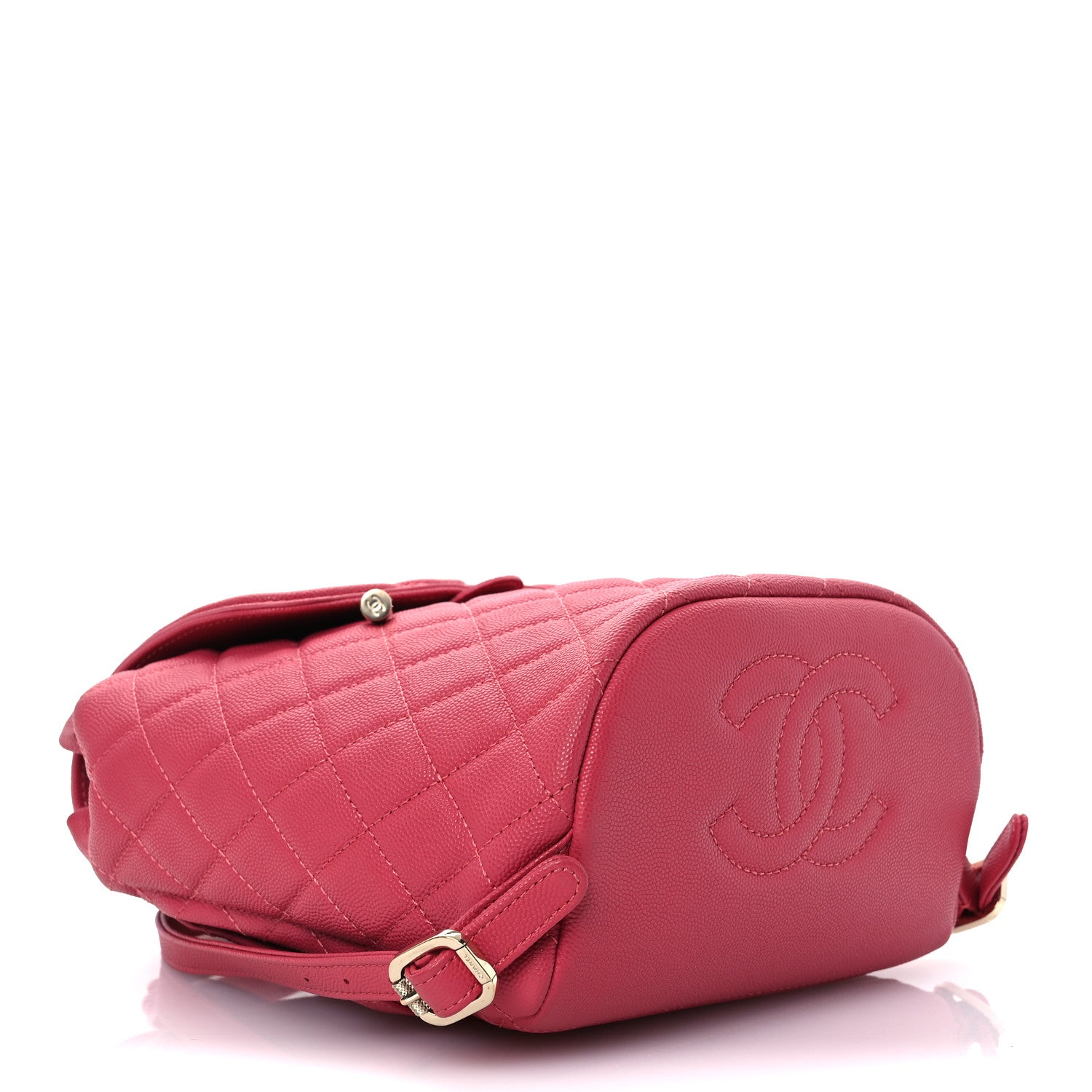 Chanel Caviar Quilted Small Filigree Backpack Pink 4 of 12