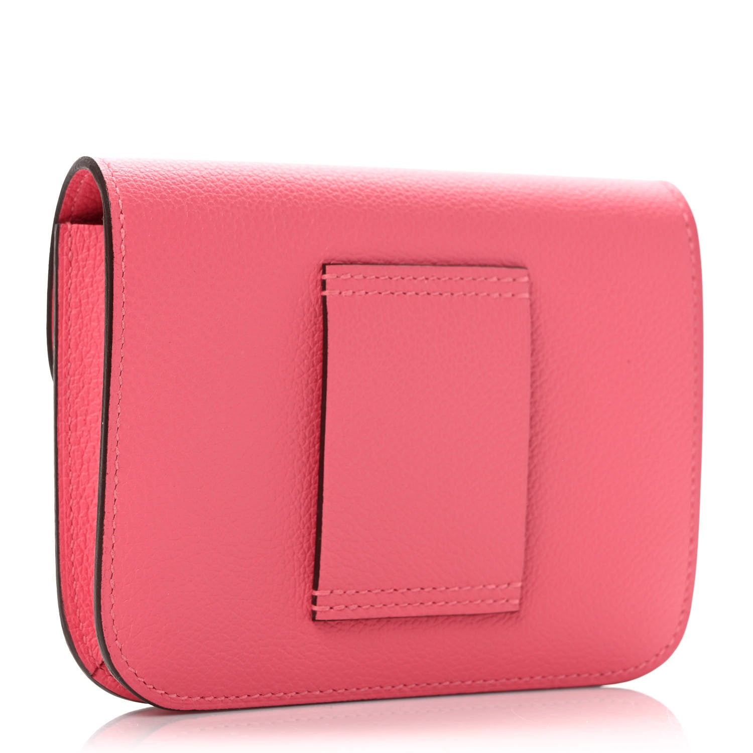 Hermes Evercolor Constance Slim Wallet Rose Lipstick 4 of 7