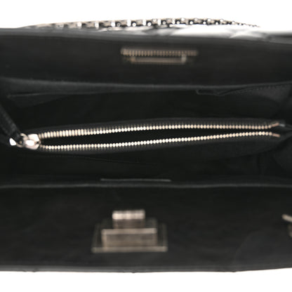 Chanel Aged Calfskin Quilted Reissue 2.55 Tote Black 5 of 10
