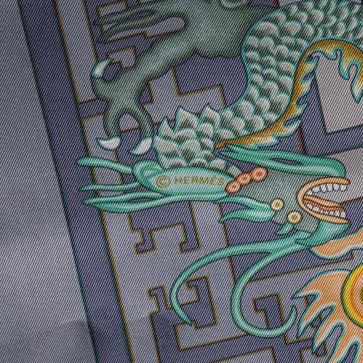 Hermes Silk Turandot Scarf 90 4 of 5