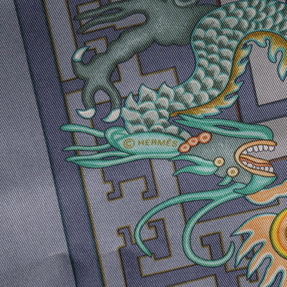 Hermes Silk Turandot Scarf 90 4 of 5