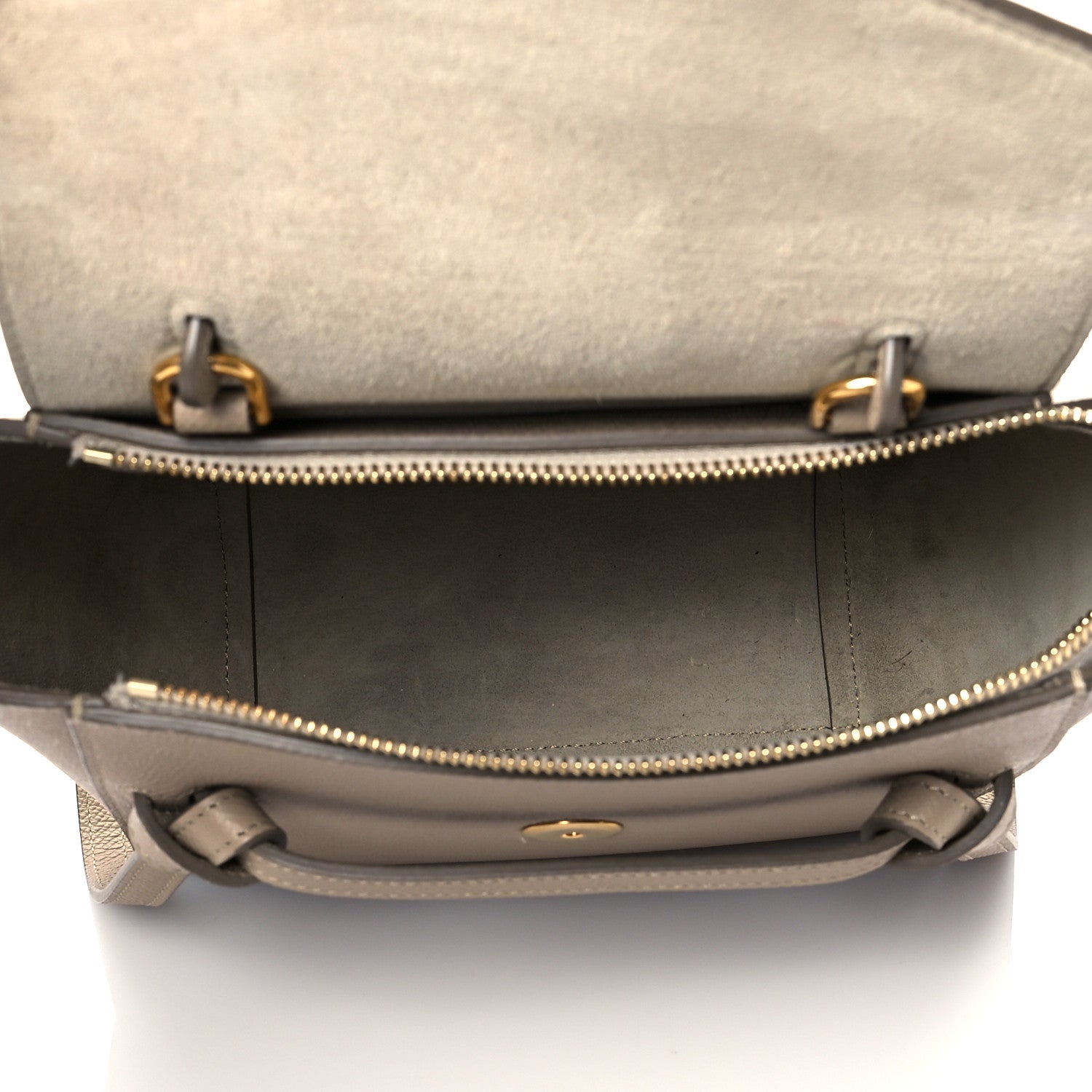 Celine Grained Calfskin Nano Belt Bag Light Taupe 5 of 10