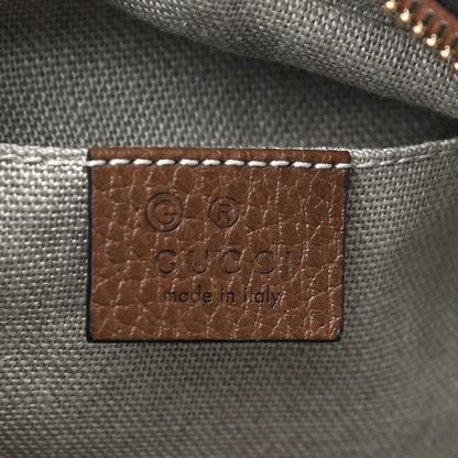 Gucci Monogram Mini Bree Messenger Bag Beige Tabacco 6 of 11
