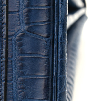 Hermes Matte Alligator Birkin 35 Bleu De Malte 11 of 11