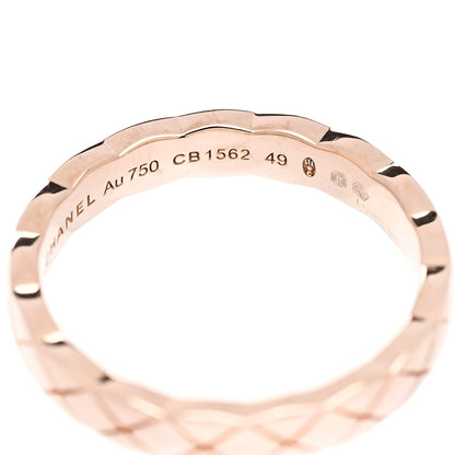 Chanel 18K Beige Gold Mini Coco Crush Ring 49 4.75 4 of 5