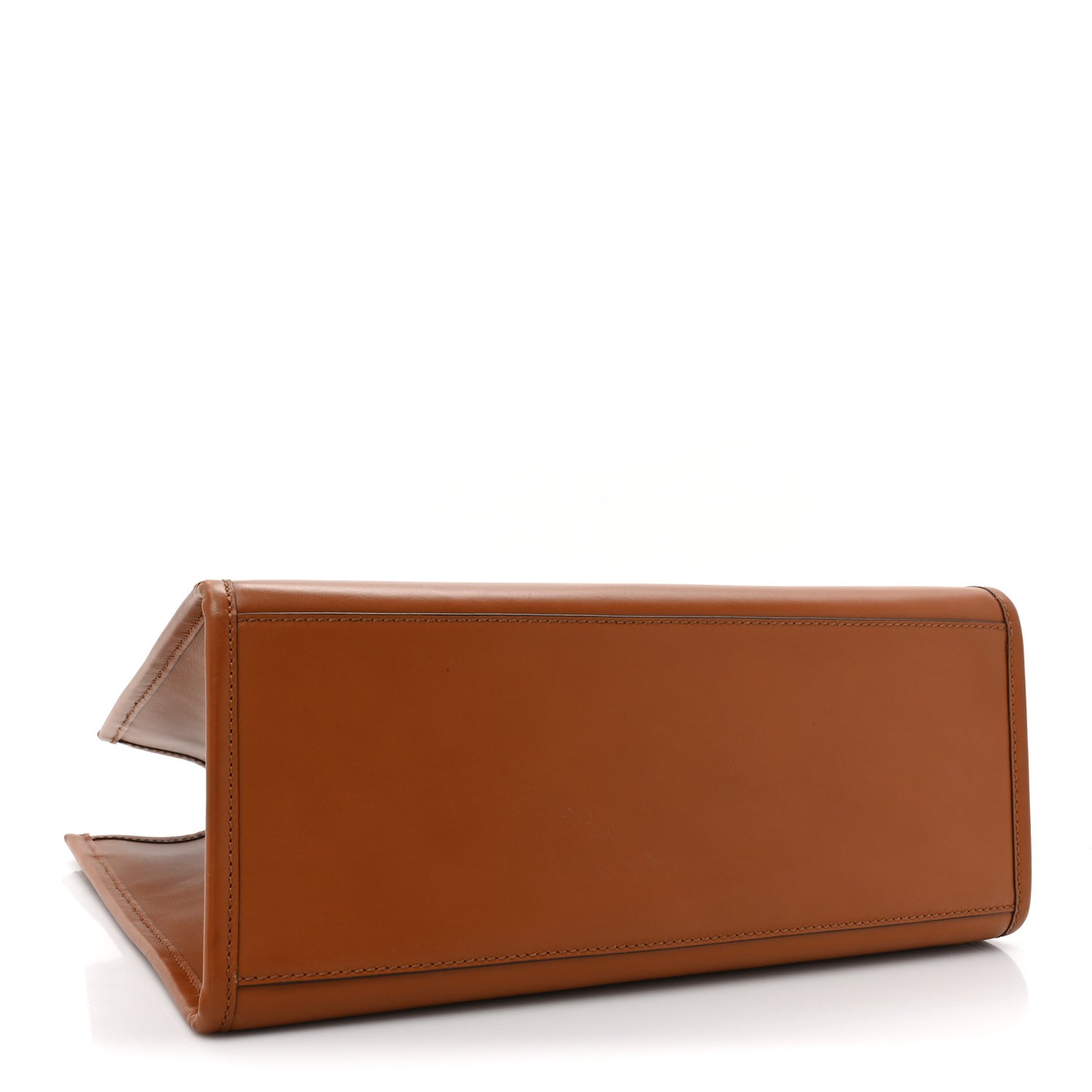 Vitello King Plexiglass Medium Fendi Sunshine Shopper Tote Cuoio