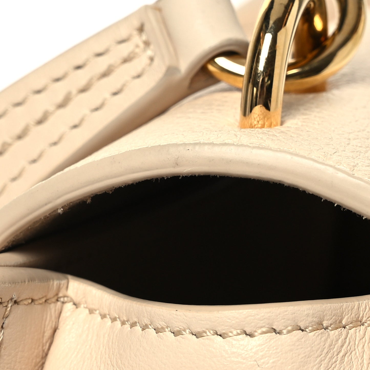 Calfskin Mini Tess Day Bag Sweet Beige