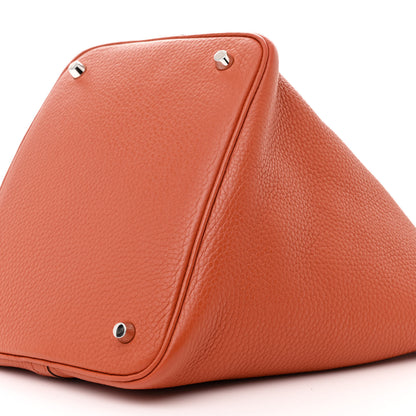 Hermes Taurillon Clemence Picotin Lock 22 PM Terre Battue 10 of 11