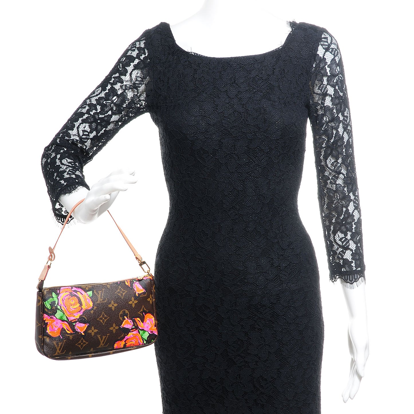 Monogram Roses Pochette Accessories