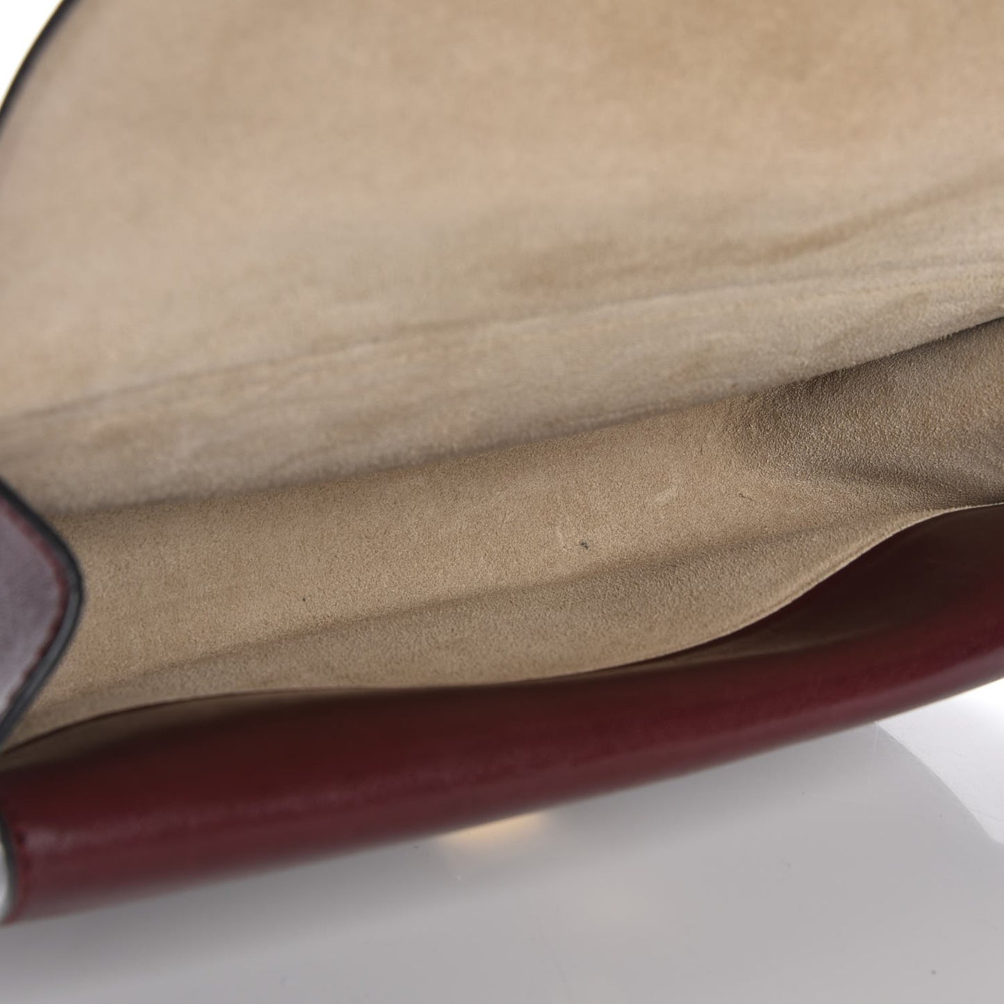 Calfskin Mini Georgia Crossbody Bag Bordeaux