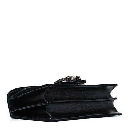 Gucci Velvet GG Monogram Small Dionysus Shoulder Bag Black 4 of 9