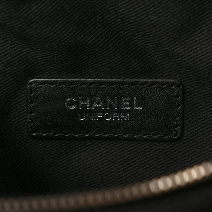 Chanel Lambskin Quilted Waist Belt Bag Black 6 of 9