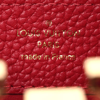Louis Vuitton Taurillon Mini Capucines Scarlet 7 of 15