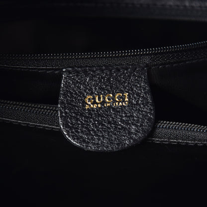 Gucci Calfskin Bamboo Top Handle Tote Black 8 of 18
