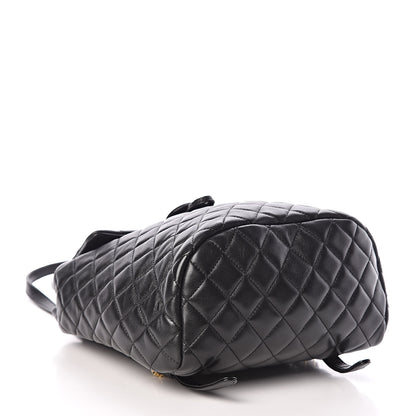 Chanel Lambskin Quilted Small Urban Spirit Backpack Black 4 of 9