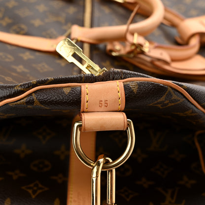 Louis Vuitton Monogram Keepall Bandouliere 55 7 of 16