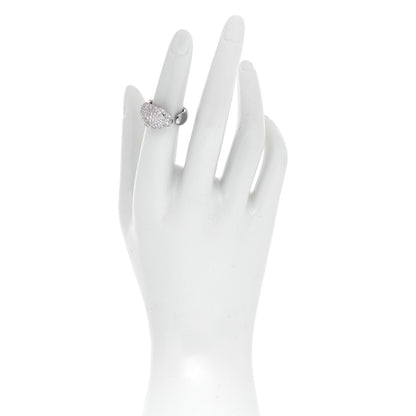 Cartier 18K White Gold Diamond Black Onyx Emerald Panthere De Cartier Ring 50 5.25 2 of 8