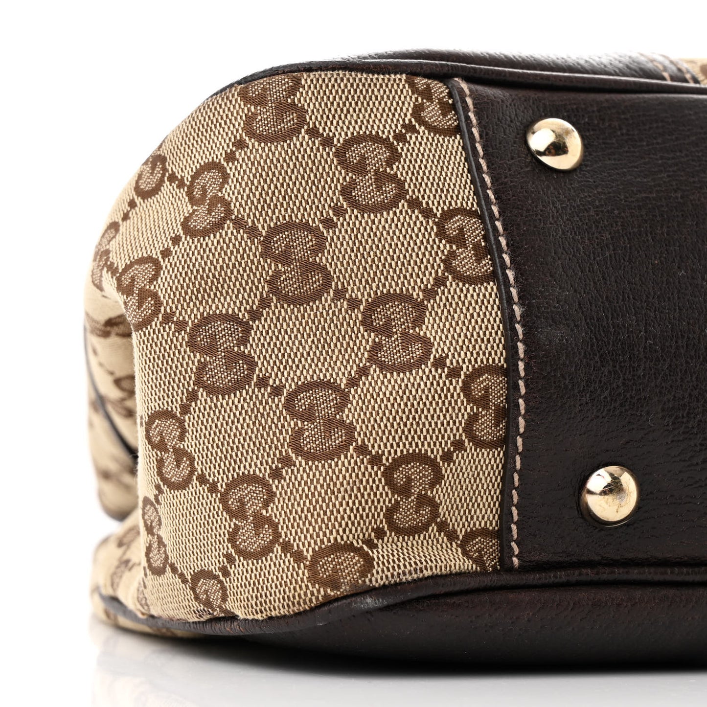 Monogram Medium Princy Tote Dark Brown