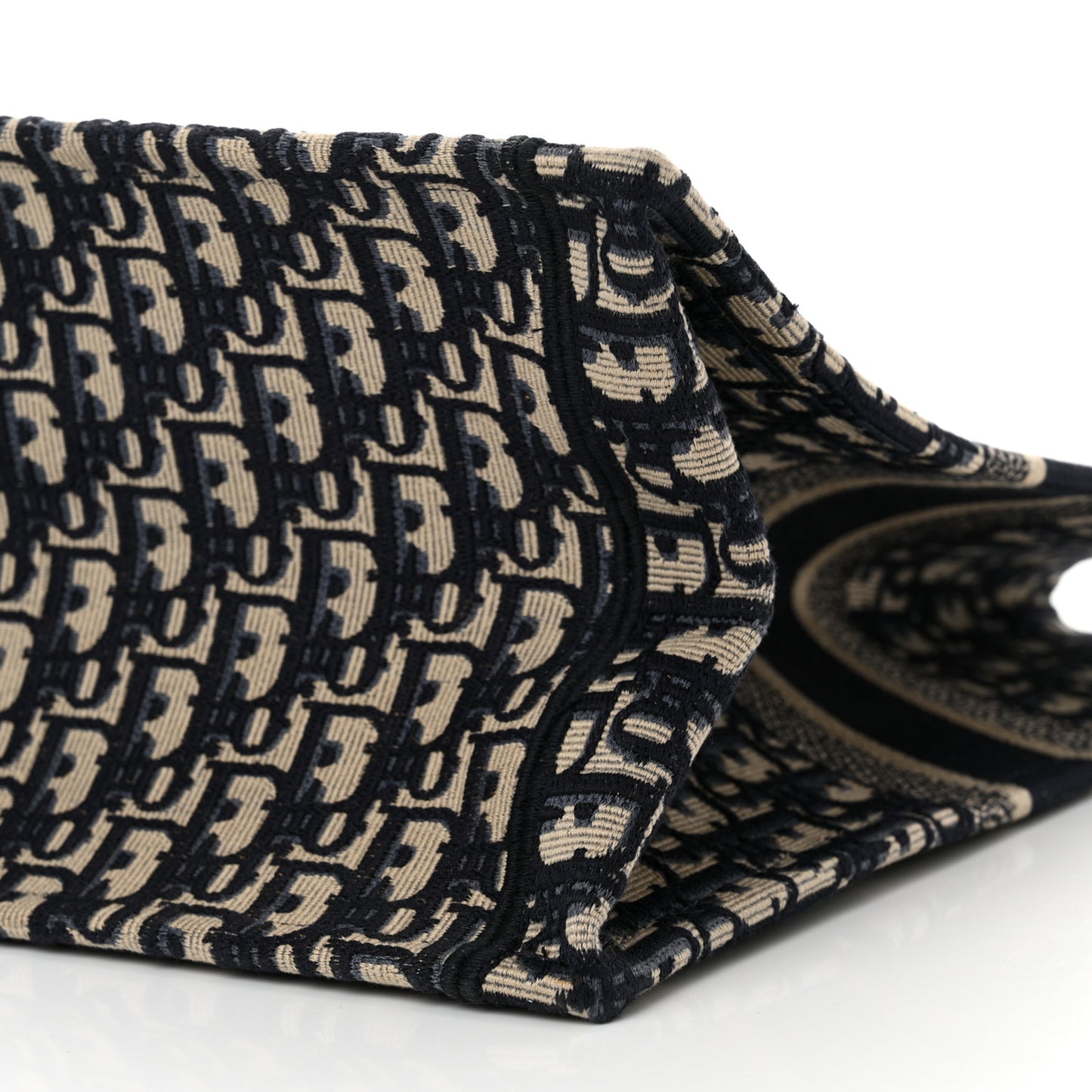 Oblique Large Book Tote Blue Multicolor
