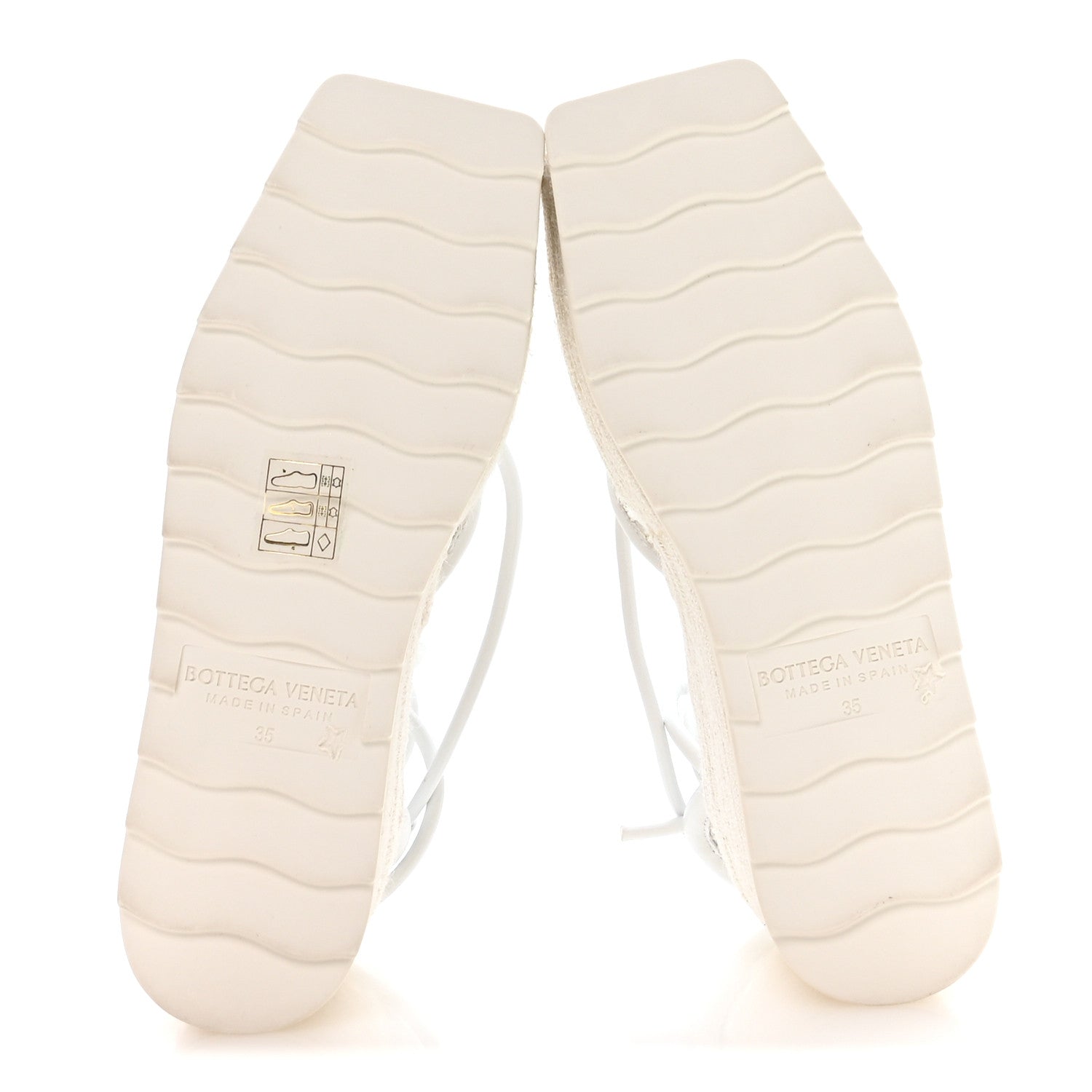 Bottega Veneta Mesh Lambskin Sporty Web Stretch Ankle Tie Espadrilles 35 Optic White 6 of 8