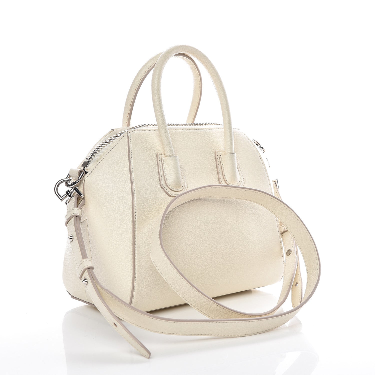 Givenchy Sugar Goatskin Mini Antigona Off White 3 of 14
