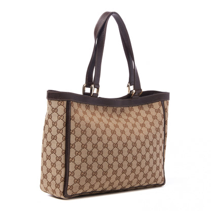 Gucci Monogram Abbey D Ring Tote Dark Brown 2 of 8