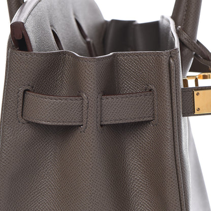 Hermes Epsom Birkin 30 Etain 25 of 29