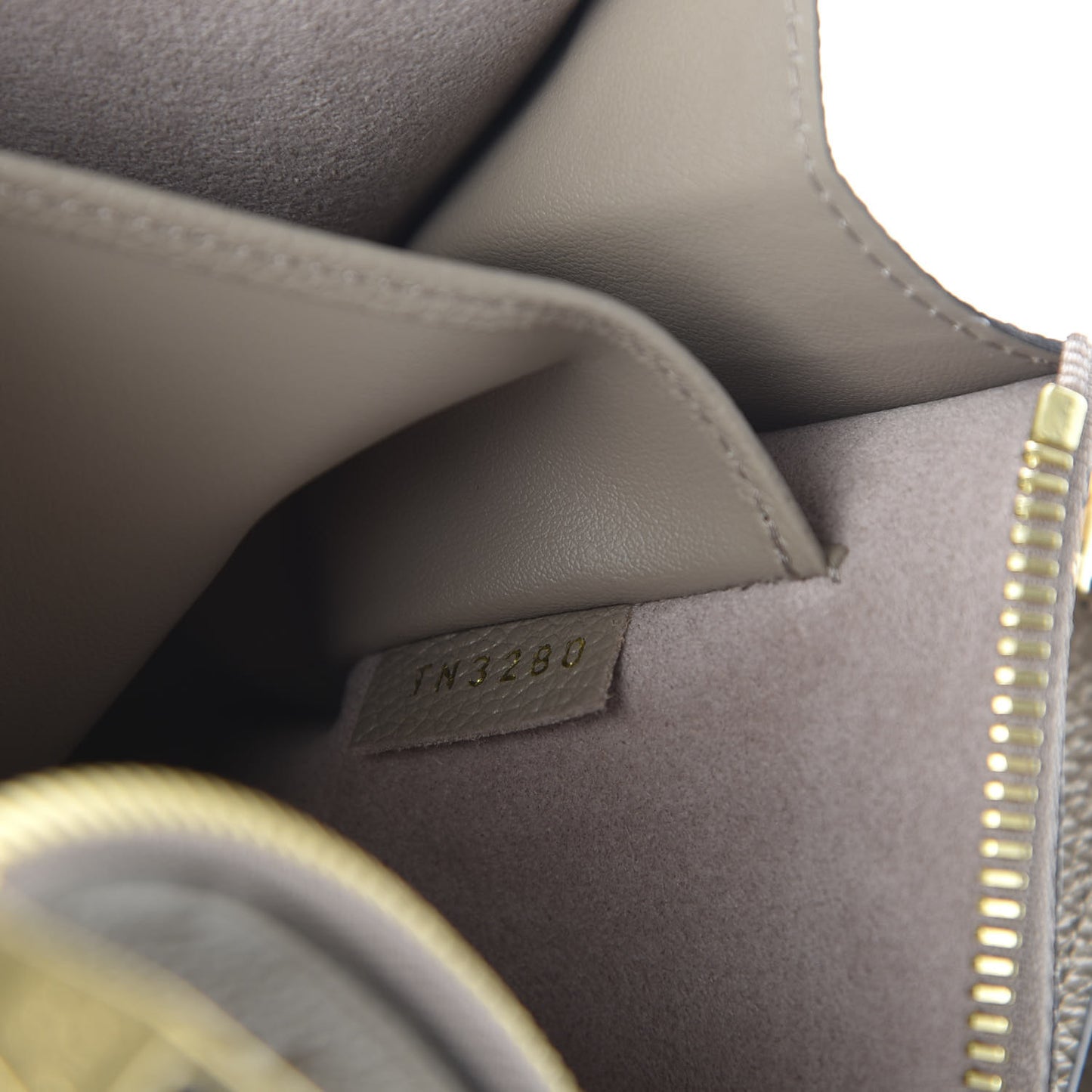 Empreinte Pochette Melanie MM Tourterelle