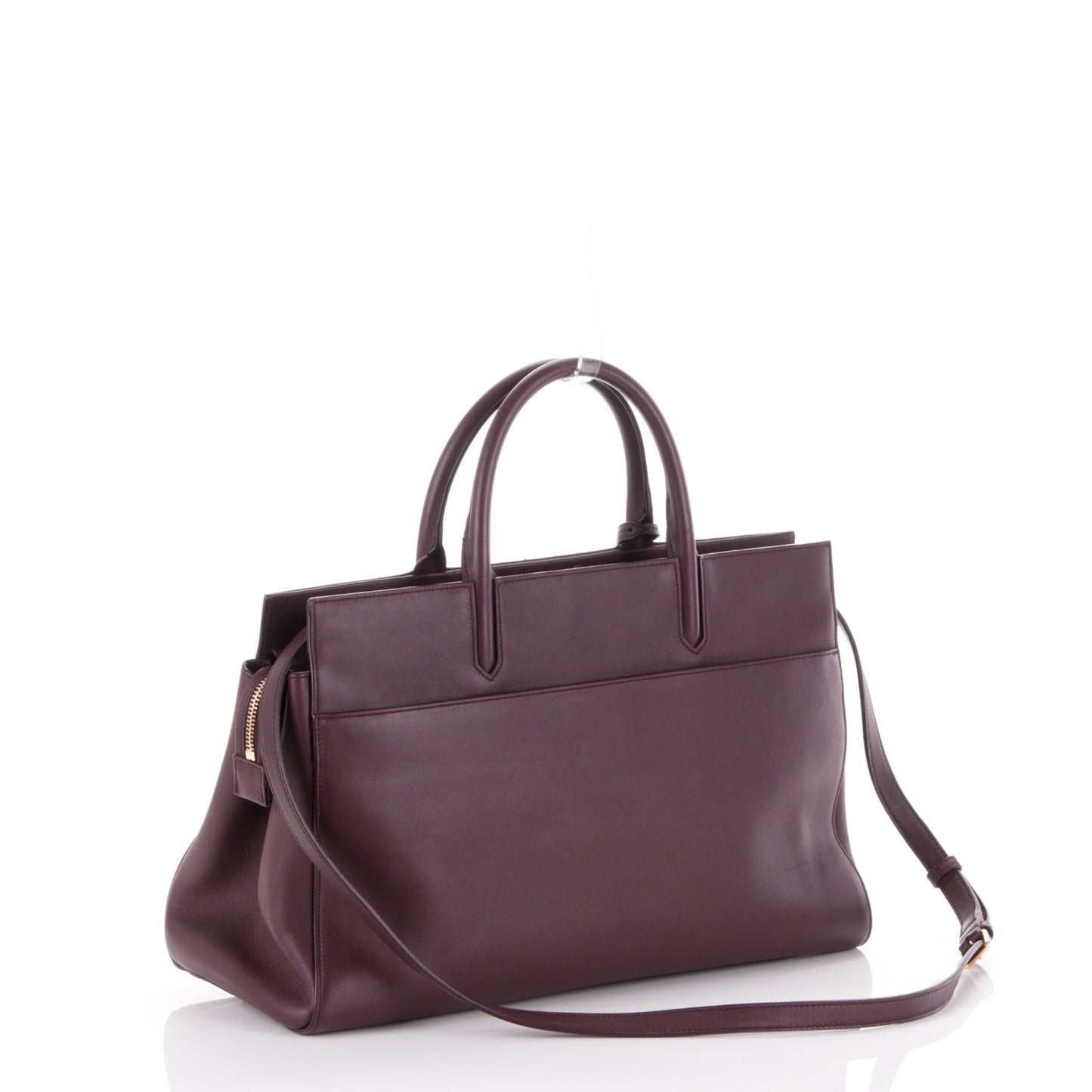 Calfskin Medium Rive Gauche Cabas Bordeaux