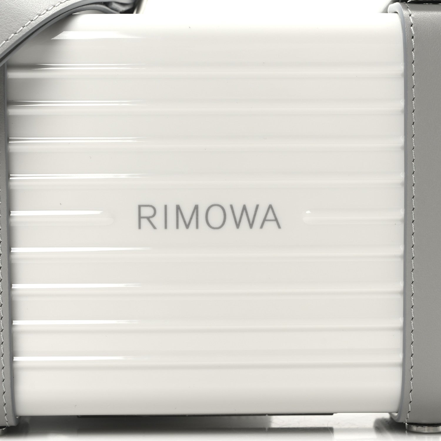 Rimowa Gloss Polycarbonate Personal Cross-Body Bag White Grey 7 of 10