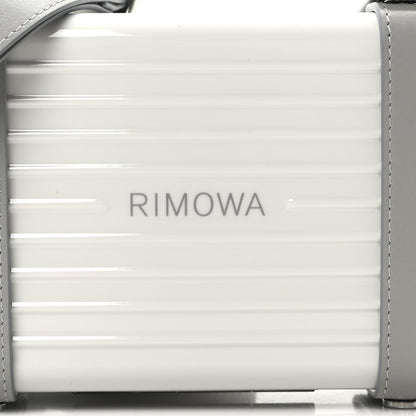 Rimowa Gloss Polycarbonate Personal Cross-Body Bag White Grey 7 of 10