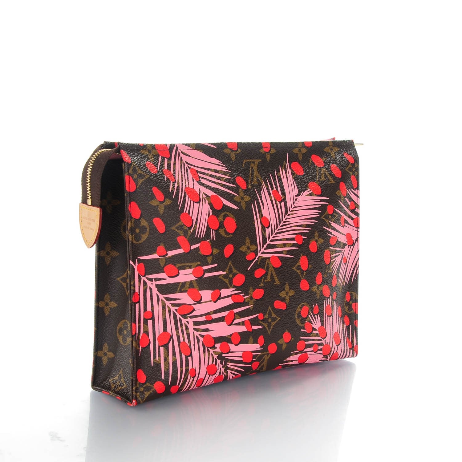 Louis Vuitton Monogram Jungle Dots Toiletry Pouch 26 Sugar Pink Poppy 3 of 9