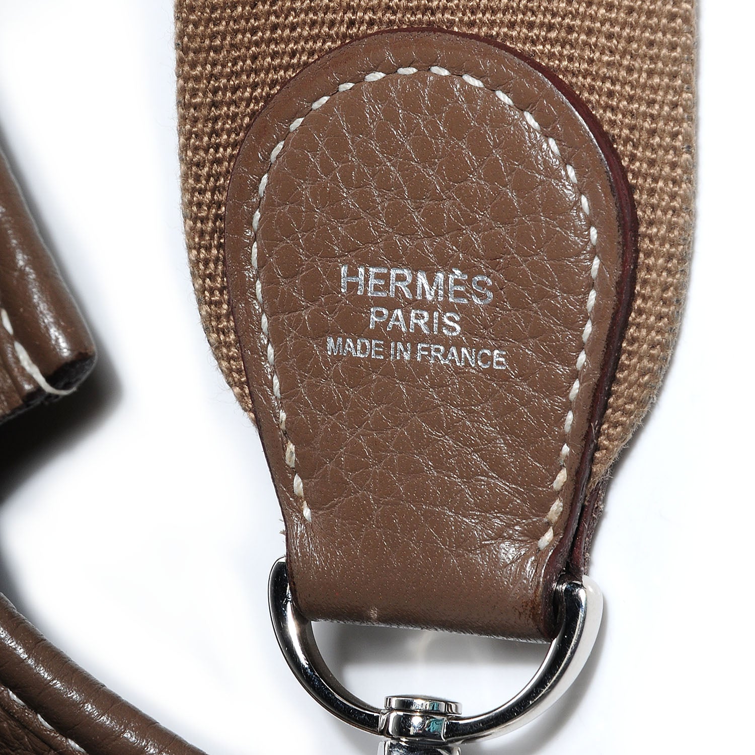 Hermes Taurillon Clemence Evelyne III GM Etoupe 4 of 14